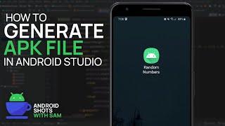 How to create APK file in Android Studio  2021  Android Studio 4.0