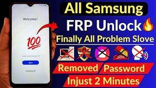 New Method 2024 Samsung All Model Frp Bypass Android 11121314  Gmail Account Remove Without Pc