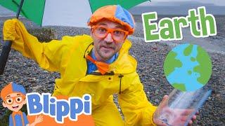 Blippi Learns About The Weather Educational Videos For Kids