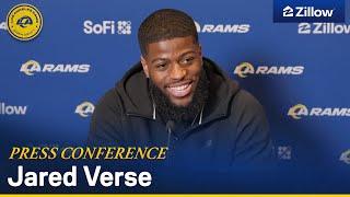 Jared Verse Introductory Press Conference  Rams 2024 NFL Draft