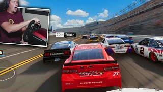 NASCAR Heat 4 Gameplay with a Wheel