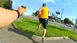 When Dumb Criminals Try To Run From Police