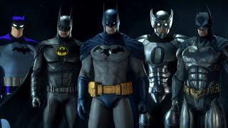 Batman Arkham Knight Suit Ups Part 2 with DLC & Mod Skins