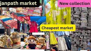 Janpath market Delhi  best collection of Janpath marketcheapest market in Delhi  shopping vlog