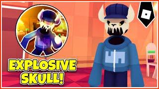 How to get EXPLOSIVE SKULL BADGE + TABI MORPHSKIN in FRIDAY NIGHT FUNK ROLEPLAY FNF RP - ROBLOX