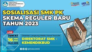 Sosialisasi Pendaftaran Program SMK Pusat Keunggulan Skema Reguler Baru Tahun 2023