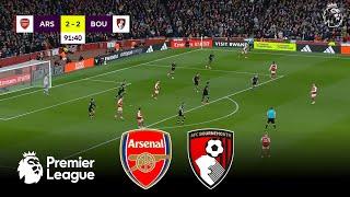 Arsenal vs Afc Bournemouth  English Premier League 202324  Epl Live Stream  Efootball Pes 21