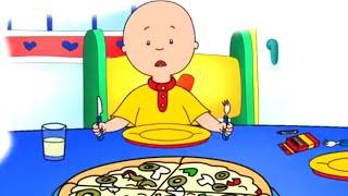 Caillou en Español - Caillou Odia la Pizza con Aceitunas  Dibujos Animados 1 Horas