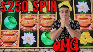 OMG Love This $250 Spin JACKPOTS On Million Dollar Dragon Link