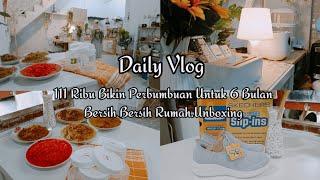 Daily Vlog IRTBersih bersih rumah minimalis.Cara mudah hemat trik masak satset.Aktivitas harian irt