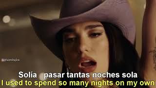 Dua Lipa - Love Again  Subtitulado en Español - Lyrics English