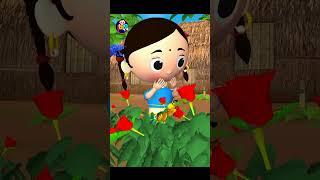 #Shorts तितली उड़ी - Butterfly Story  Hindi Moral Stories for Kids  JOJO TV Kids 2023