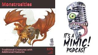 D&D 5e  Podcast  Monsters  Monstrosities Basilisk Chimera Manticore
