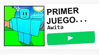 Jugué el Primer Juego de Roblox