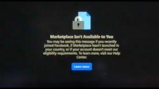 Facebook Marketplace Isnt Available To You  Why Does This Happen and How To Fix It?