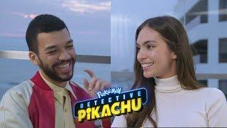 ENTREVISTANDO A JUSTICE SMITH  Detective Pikachu