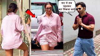 शराम नहीं आती हैं -Varun DHAVAN Comment On MALAIKA Arora Dress - Viral Video