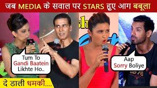 When Stars Got Angry On Media Journalist  Alia Kangana Deepika Arjun & More