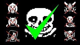 What happens if you kill everyone but Sans? Fan made