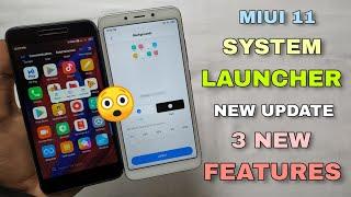 MIUI 11 New System Launcher Update Rolling Out  Remove & Uninstall Feature