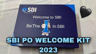 SBI PO welcome kit 2023  SBI PO 2023   Welcome kit Unboxing #sbipo #bankexams