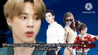 When your daughter comes to know your boss is her father. Jimin ff