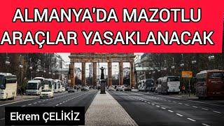 Almanyada Mazotlu Araçlar Yasaklanacak