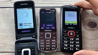 Crazy Old To Phone Samsung GT-C3520 teXet TM D206 Samsung GT-C3530 Incoming and Outgoing Call