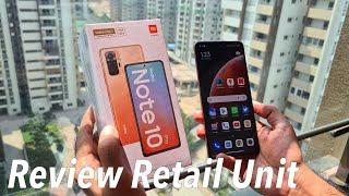 Redmi Note 10 Pro Smartphone Review Retail Unit