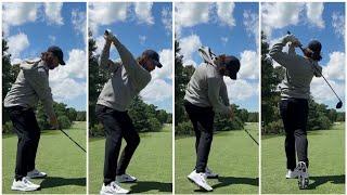 Tommy Fleetwood Driver Swing Slowmotion & Sequence At Quail Hollow