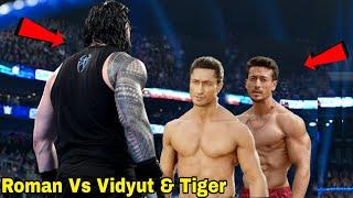 Roman Reigns Vs Tiger Shorff And Vidyut Jamwal Fight In WWE 2022