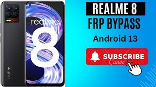 Realme 8 Frp Bypass Android 1314 without PC