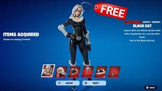 How to Get BLACK CAT for FREE in Fortnite