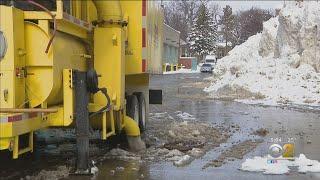 Snow Melting Machines Work Overtime In Evanston