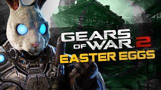 Gears of War 2 - ALL Easter Eggs and Secrets in 4K Resolution
