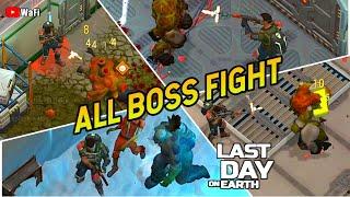 ALL BOSS FIGHTS - LABORATORY - Last Day on Earth Survival