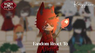 Fandom React To Each Other Alastor  16  Credits on description  kreyyluvv