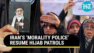 Iran’s Hijab Patrols Return Morality Police Enforce Dress Code After Mahsa Amini Death Protests