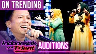 Duo Huntua Sukses Bikin Hati Ariel Noah Bergetar - Indonesias Got Talent 2022