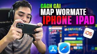 Hướng dẫn cài tìm map game wormate cho điện thoại Iphone IOS  rắn săn mồi