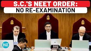 NEET Verdict Watch Supreme Court Order Rejecting Re-Exam Demand  NTA  NEET-UG 2024  Paper Leak