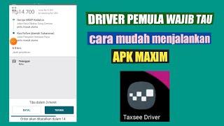 TUTORIAL MAXIM DRIVERCARA MENJALANKAN MAXIM BIKE