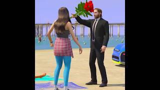 GTA V JOHN WICK PROPOSED MICHAEL DAUGHTER #shorts  Maheshwar Gamerz