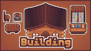 Adding Building to my Indie Game  Devlog 2