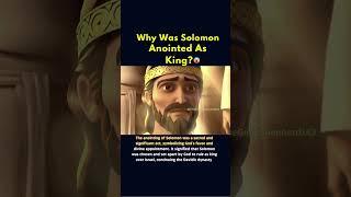 Why Was Solomon REALLY Anointed As King?  #shorts #youtubeshorts #catholic #bible #fypシ