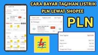 Cara Bayar Tagihan Listrik PLN Lewat Shopee  Listrik Pascabayar