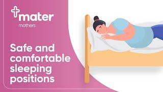 Safe and comfortable sleeping positions during pregnancy │Mater Mothers