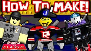 GET YOUR CLASSIC AVATARS READY Guide To Making Classic Style Roblox Avatars