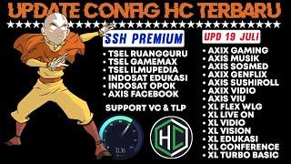 UPDATE  CONFIG HC TERBARU  AXIS GAME TELKOMSEL XL INDOSAT  SSH PREMIUM  19 JULI 