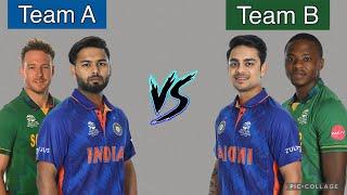 Rishab Pant vs Ishan Kishan? India + South Africa  Best XI Team Comparison 